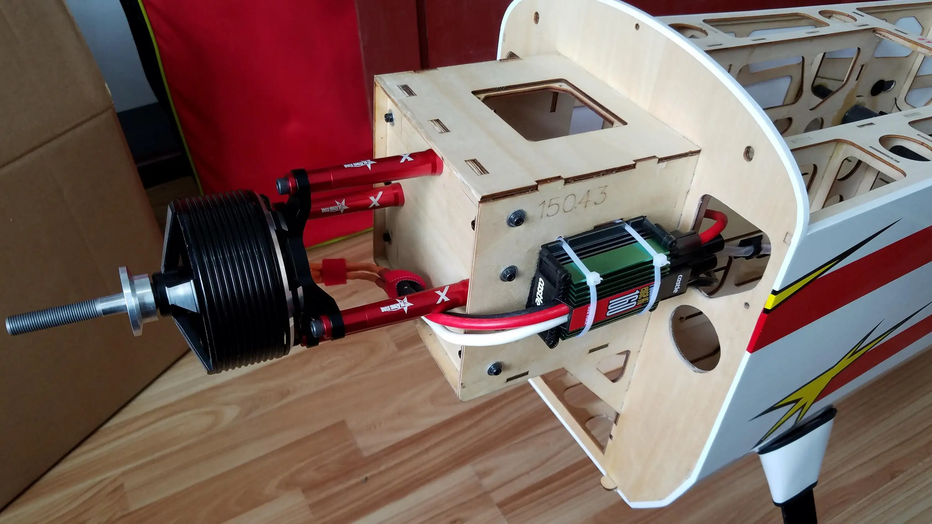 Kuza EF ตัวยึดอลูมิเนียมมอเตอร - Brushless Motor Thrust Test Stand บทวิจารณ์และราคา